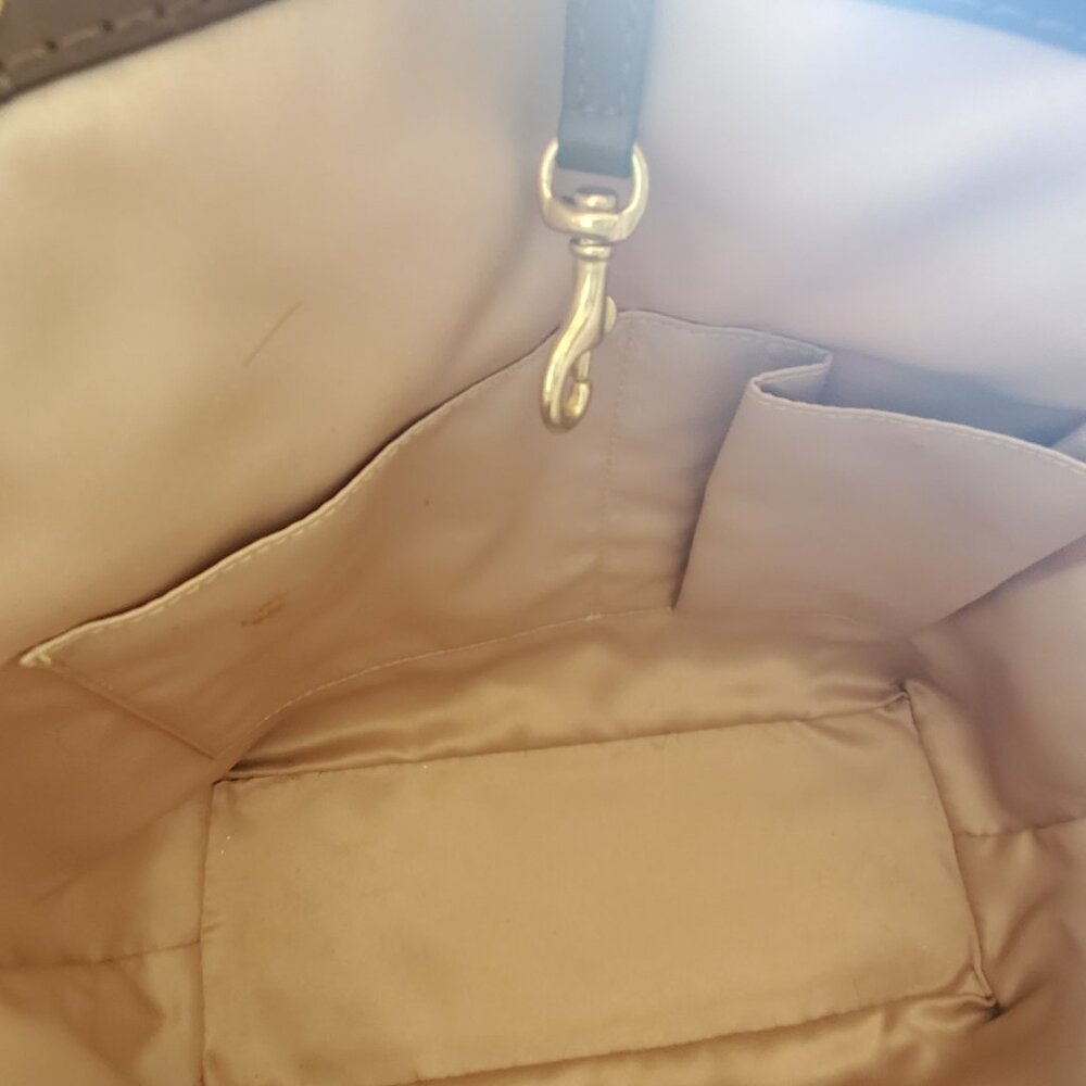 Coach Large Signature Sateen Multicolor Tote (C0768-11116) - Picture 8 of 12